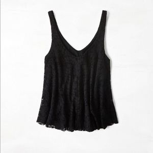 American Eagle lace swing tank